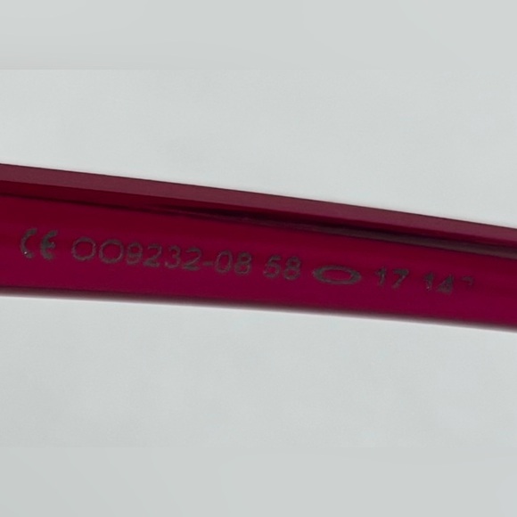 Oakley Drop In Women’s Sunglasses 009232-08 Red - Picture 9 of 10